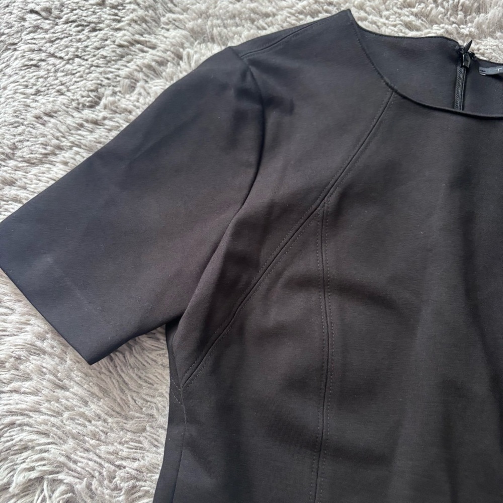 NWT T Tahiti Judianne Fitted black Sheath Dress size 4 - Picture 4 of 11